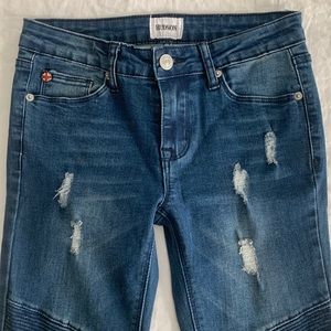 Hudson kids, size 14, Moto jeans